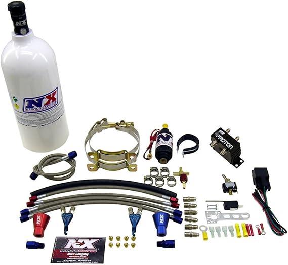 Nitrous Express - 2 Cyl Proton Nitrous Kit w/2.5lb Bottle (61026-2.5P)