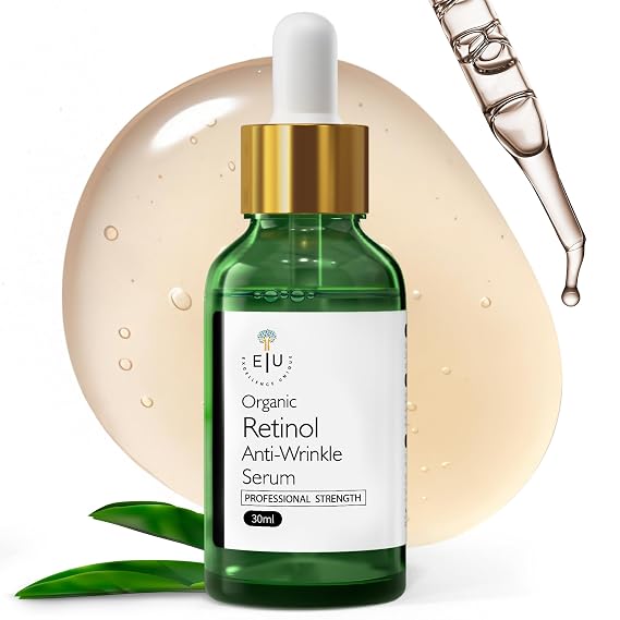 Retinol Serum for Face Anti Aging Retinol for Fine Lines, Wrinkles and Dark Spots Gentle Daily Retinol Serum for Smoother, Brighter and Youthful Skin Suitable for All Skin Types