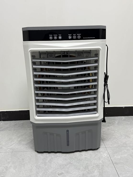2000 CFM Portable Swamp Cooler, 3 Wind Speeds, 120 Oscillation