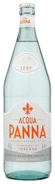 Acqua Panna Natural Spring Water, 33.8 Fl. Oz. Glass Bottle