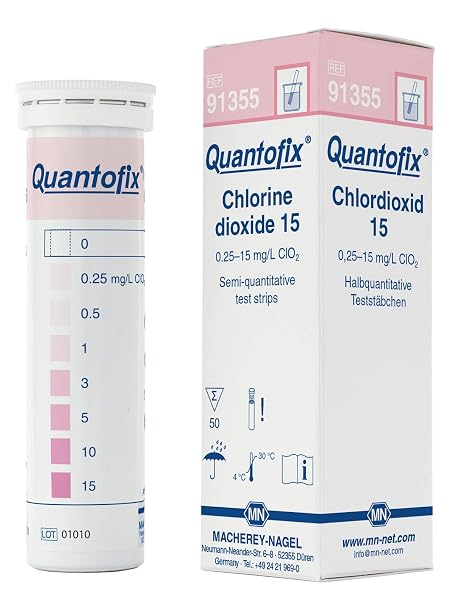 MACHEREY-NAGEL QUANTOFIX Chlorine Dioxide Strips - Low Range