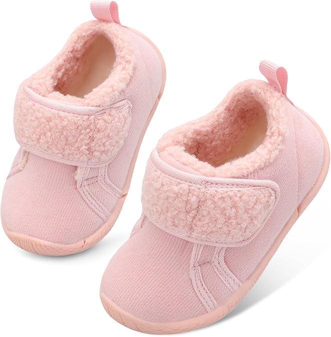 Centipede Demon Toddler Slippers Boys Girls Fuzzy House Slippers Kids Baby House Shoes Indoor Outdoor Winter Shoes Adjustable Warm Sneakers