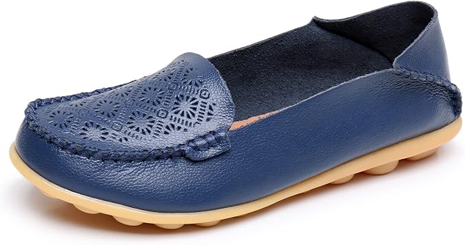 VenusCelia Women's Adequate Comfort Walking Flat Loafer