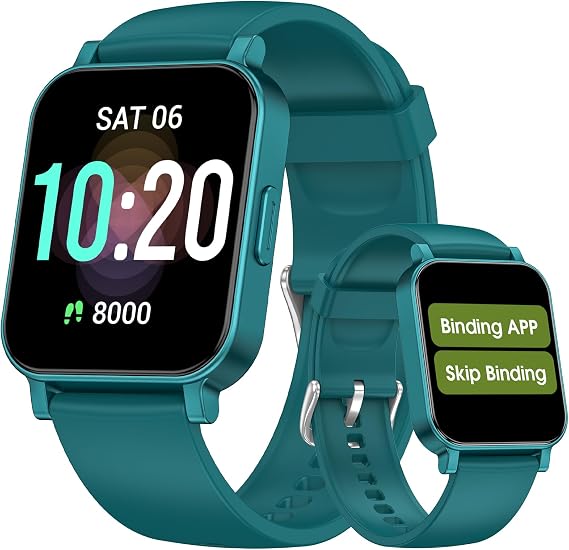 Smart Watch, Fitness Tracker with Heart Rate, Blood Oxygen, Sleep Tracker