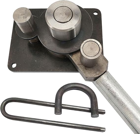 Rebar Bender; Rod Bender; Sheet Metal Bender; Metal Bending Machine; Metal Bending Tools for Steel. DIY Production, Home Improvement, Tool Repair Shop, Metalworking Shop