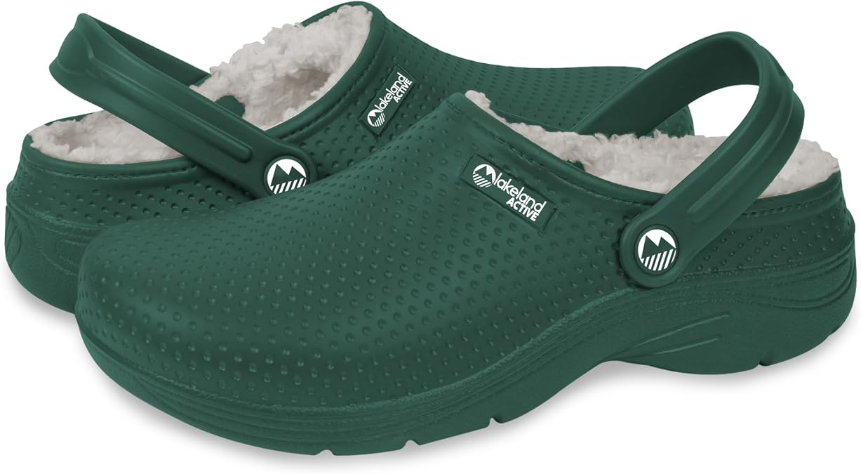 Lakeland Active Men's Fleece-Lined Dockray Clogs