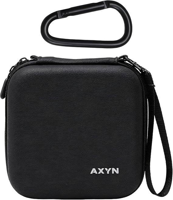 Carrying Case Bag for DJI Osmo Nano, Waterproof EVA Hard Shell Protective Cover Box with Carabiner Travel Portable Storage Boxes for DJI Osmo Nano and Accessories Combo (Classic Black, M)