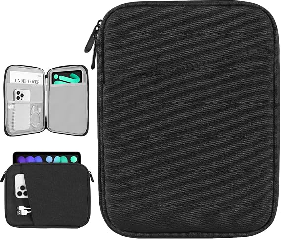 Dadanism 8-9 Inch Tablet Sleeve Bag Carrying Case, Black