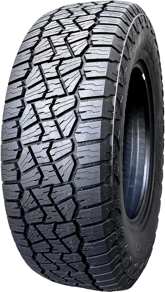 Supermax ATX-1 LT245/75R17 121/118S All Terrain E (10 Ply) All Season Tire | Light Truck All Terrain All Season Traction 121/118S Rated E (10 Ply) Radial Construction Black Sidewall Tire