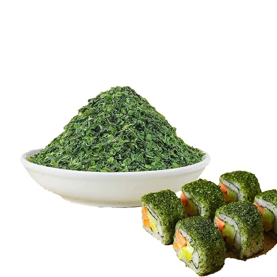 Crushed seaweed 5.3oz. Nori black nori and green sea lettuce
