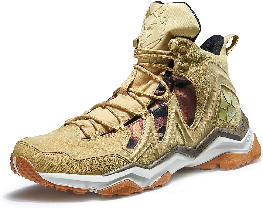 RAX Men's Peak Wolf Waterproof Hiking Boot Lightweight Backpacking Shoe