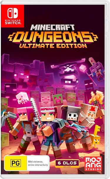 NINTENDO SWITCH Minecraft Dungeons (Ultimate Edition) - For Nintendo Switch