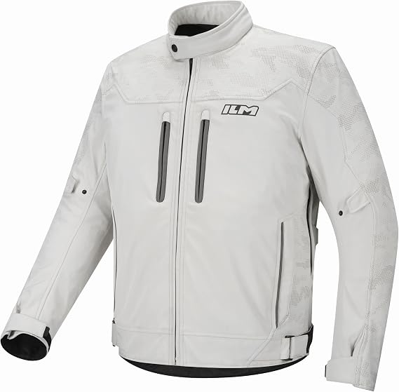 ILM Motorcycle Riding Jacket Reflective with CE Armor Men All Season JRF4