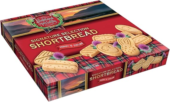 Highland Speciality Signature Selection Shortbread - Enjoy A Tasty Treat With This Delicious Highland Signature Selection Shortbread - Weight: 500g