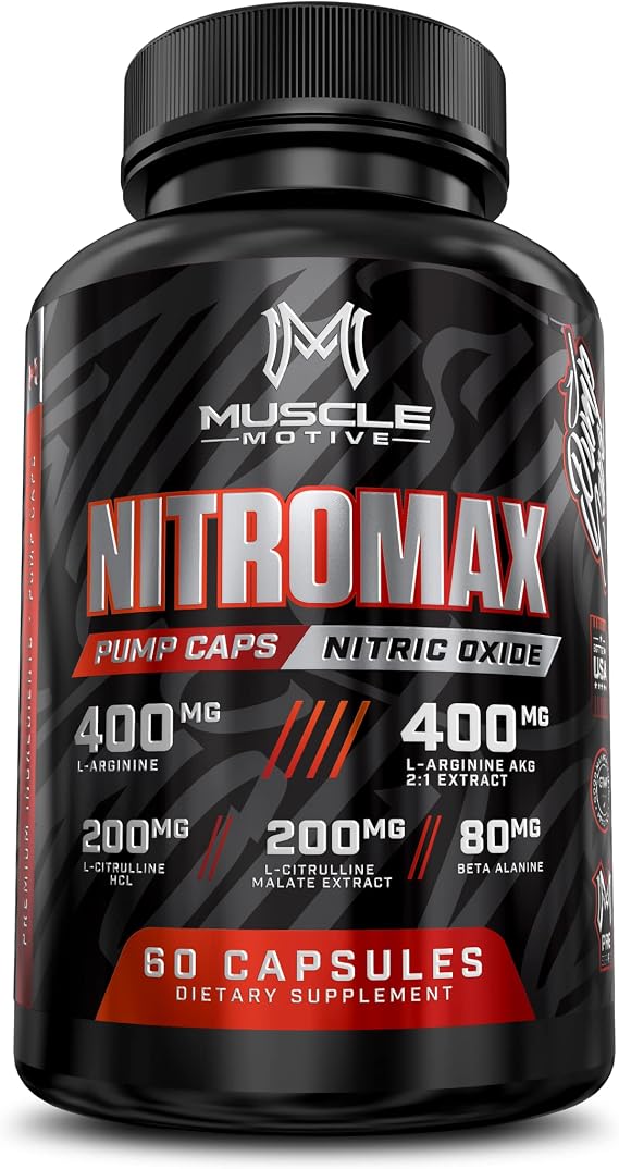 Nitric Oxide Booster, 60 Capsules