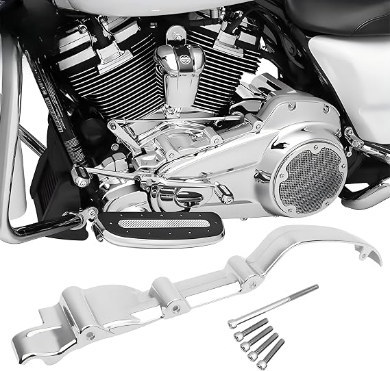 17-25 Aluminium Chrome Inner Primary Covers Trim for Harley Touring