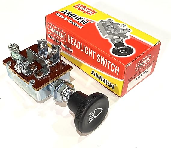 Universal 2-Position Push Button Headlight Switch AM-710C