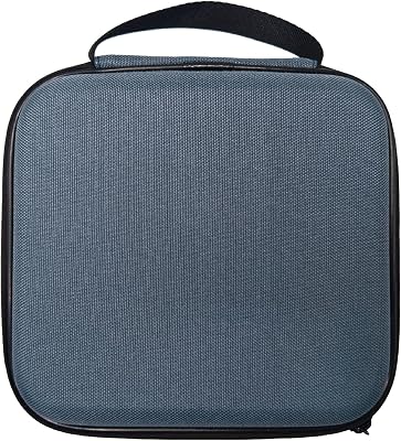 Travel Case for Scent Diffuser, Portable Protective Pouch, Splash & Pressure Resistant, Compact & Durable Design for On-The-go, fits Larme Series Waterdrop, Amber, Black Obsidian