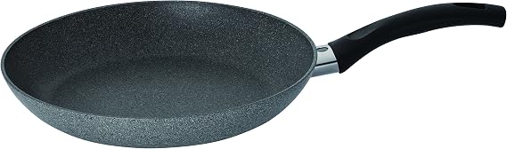 Ballarini 75001-780 Ferrara Series Frying Pan, 11.0 Inches 28 cm, Compatible with Induction and Gas Stoves, With Cooking Time Notification Feature, Granitium 5-Layer Coating, Made in Italy