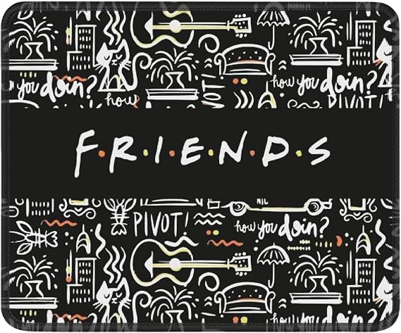Friends Merchandise Mouse Pad, Computer or Gaming Mousepad, for Coworkers