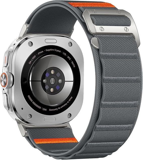 Bandletic Nylon Bands Compatible with Samsung Galaxy Watch Ultra 2 1 47mm