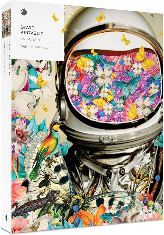 Pomegranate 1000-Piece Puzzle for Adults, Astronaut Portrait