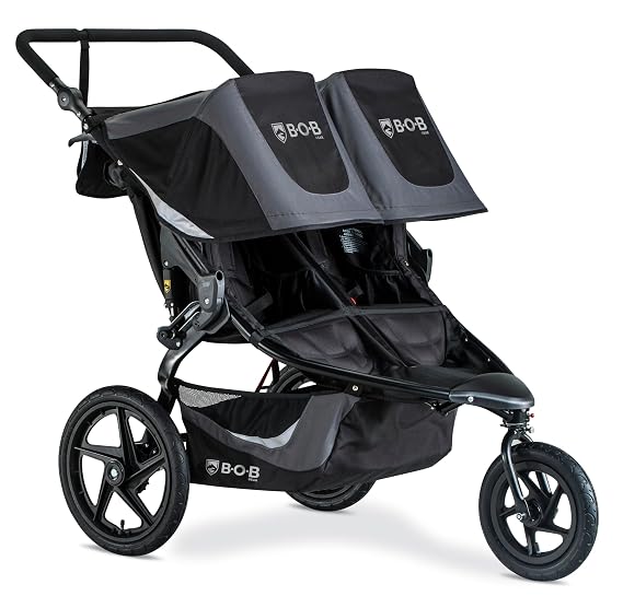 BOB Gear Revolution Flex 3.0 Duallie Jogging Stroller Graphite Black