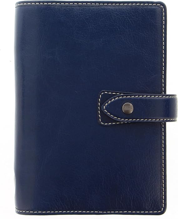 Filofax Malden 28614 Personal Organizer Bible Navy