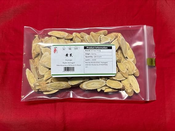 XYP Huang Qi Huangqi 100g Dried Root | for Long-Simmer Broth