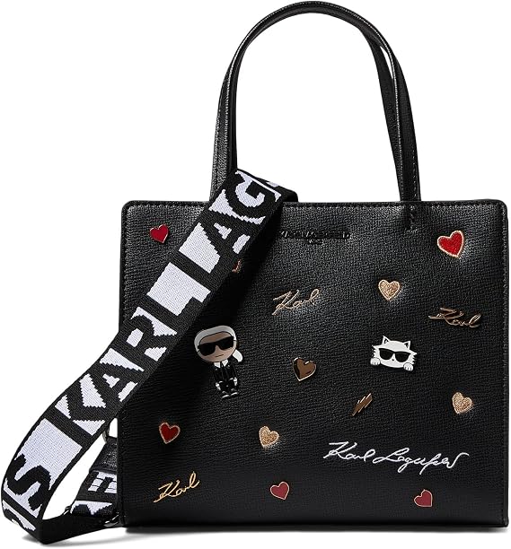 Karl Lagerfeld Paris Maybelle Satchel Multi/Black One Size