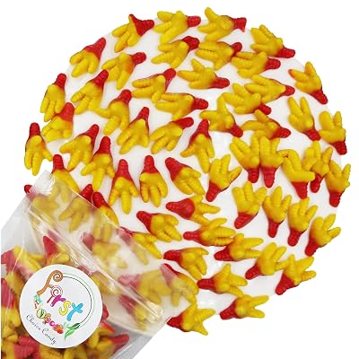 Gummy Chicken Feet Halloween Gummi Candy 5 Pound