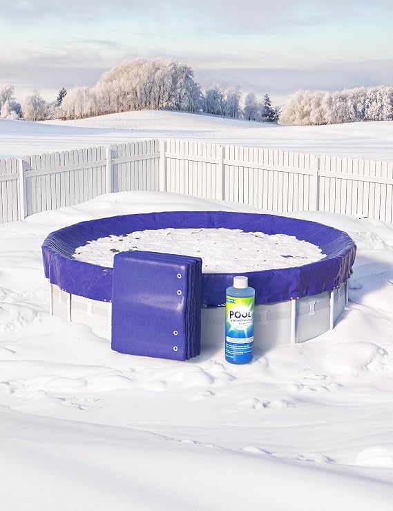 18ft Pool Cover & 3 in 1 Pool Closing Kit