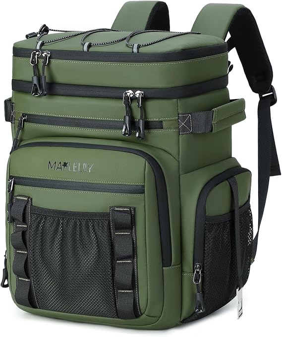 MAPLELILY Insulated Backpack Cooler Leakproof Lunch Backpack