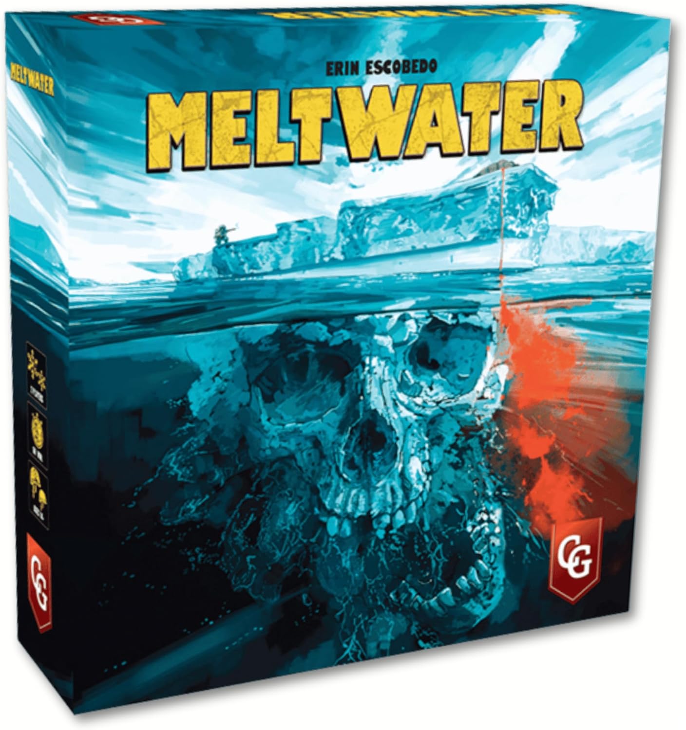 Capstone Games | Meltwater | Board Game | Ages 14+ | 2 Players | 60+ Minutes Playing Time