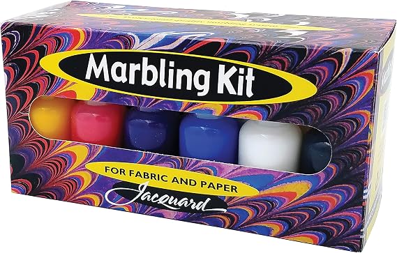 Jacquard Marbling Kit for Fabric and Paper