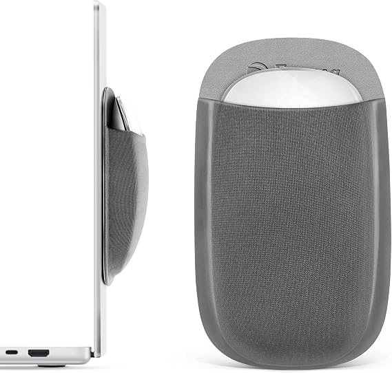 Epessa Slim Mouse Holder for Magic Mouse, Laptop Mouse Pouch