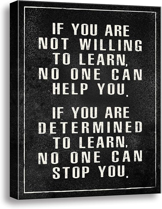 Ploceiny Inspirational Office wall art Motivational poster for home decor Positive Quotes wall prints Encouragement Gifts Positive Sayings for preppy room Wall Decor A-288