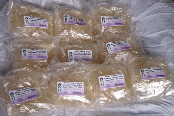 10,000-10 Bags 1000 0 Separated Vegetable Capsules