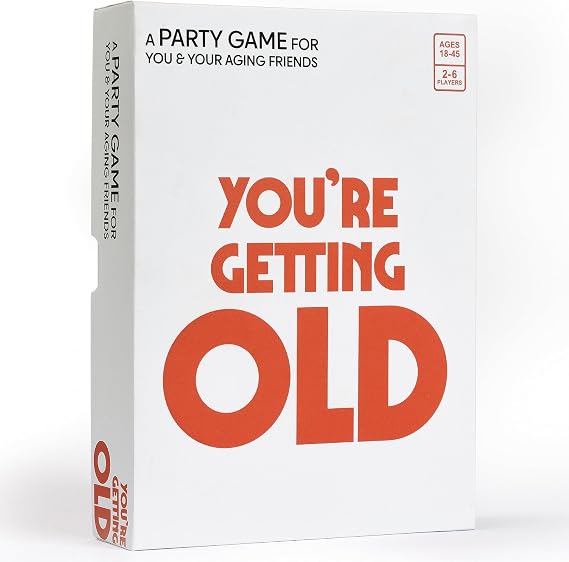 Vango Youre Getting Old A Party Card Game for Aging Millennials - 2 to 6 Players, Ages 14+