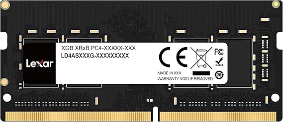 Lexar LD4AS008G-B3200GSST Notebook Memory, 8GB DDR4 3200Mhz Nb So-Dimm