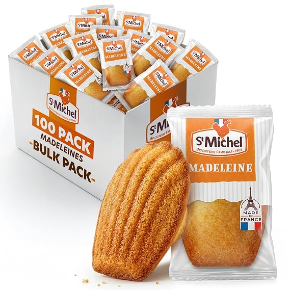St. Michel French Madeleines, 100 x 0.88 oz (25 g)