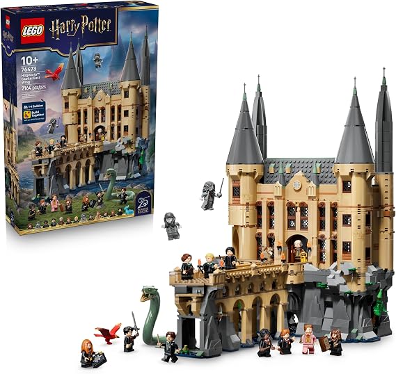 LEGO Harry Potter Hogwarts Castle: East Wing 76473 | Building Toy for Girls & Boys, Ages 10+, Detailed Playset W/ 13 Minifigures, 2164 pieces, Gift for Birthdays