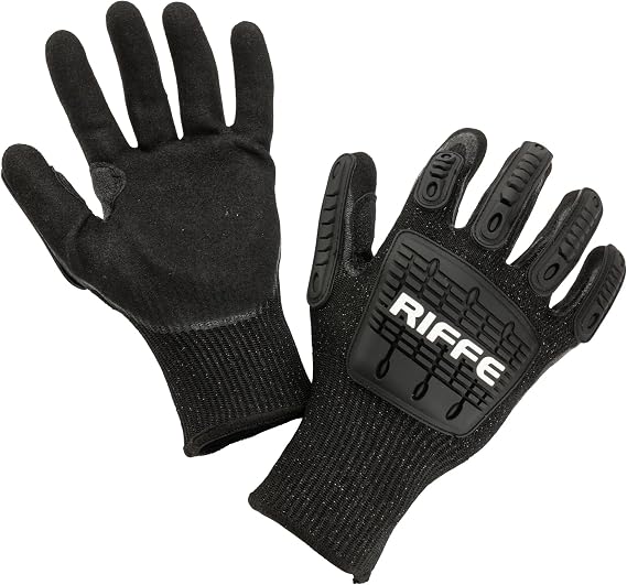 Riffe Holdfast High Impact Cut Resistant Gloves (High Impact, Large)