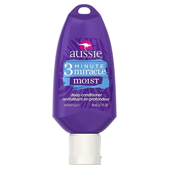 Aussie 3 Minute Miracle Moist Deep Conditioning Treatment, 1.7 Fluid Ounce