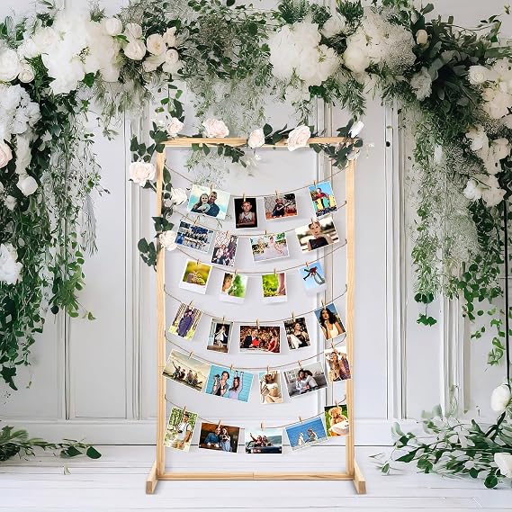 Colingmill 47 Inch Picture Collage Board for Photos Wood Picture Frames