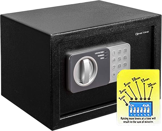 Genie Hand - Time Delay Safe – B-Class Lock – Anti Bounce Technology