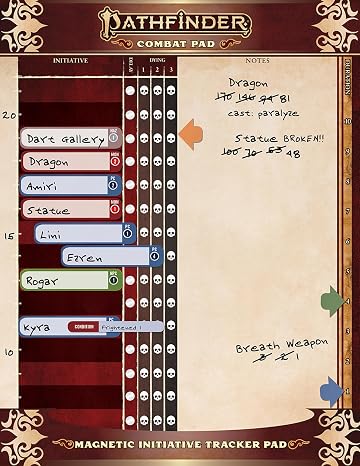 Pathfinder Combat Pad P2 (Pathfinder Second Edition (PF2E))