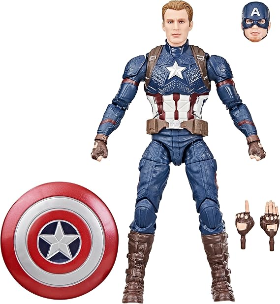 Hasbro Marvel Legends Series Captain America Aksiyon Figürü, Avengers: Endgame