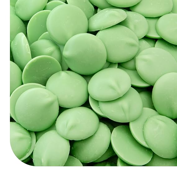 Chocolate Melts, Green Candy Melts - 1 Lb Pack | Vanilla Melting Wafers for Candy Projects