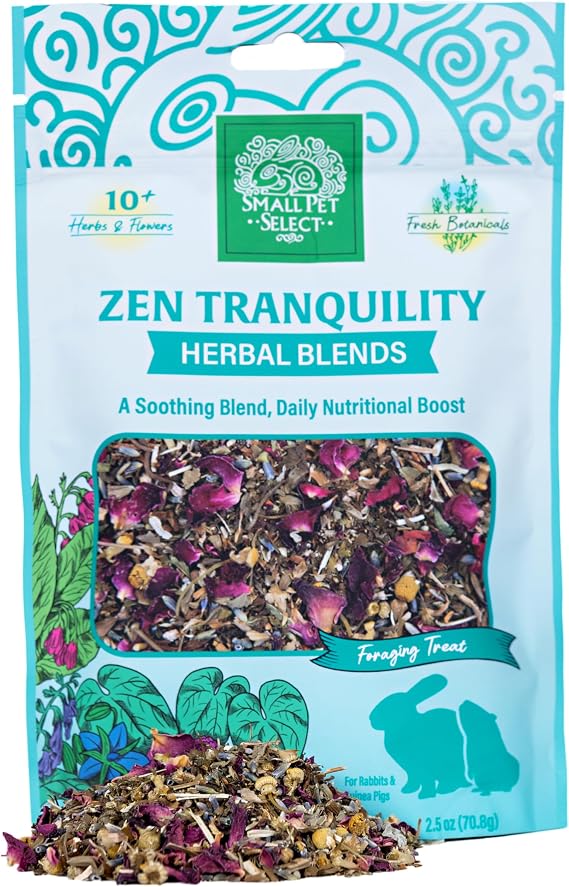 Small Pet Select Zen Tranquility Herbal Treat for Rabbits, 2.5 oz